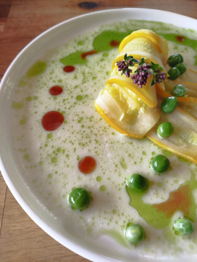 Dressage à l'assiette