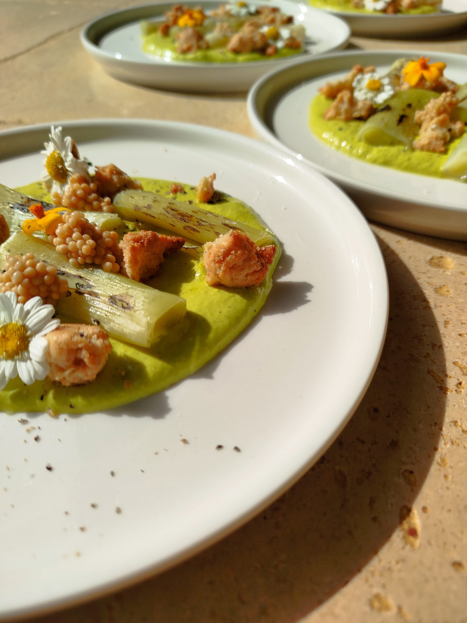 Poireaux crème fêta